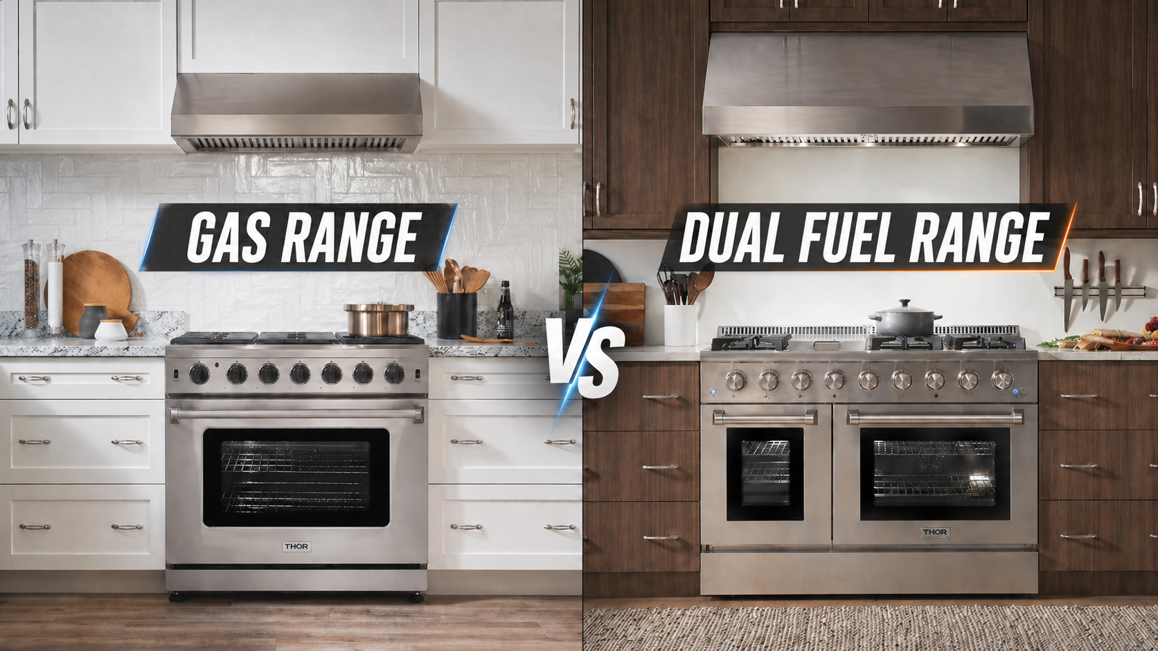 Dual Fuel or Gas Range: A Comparison