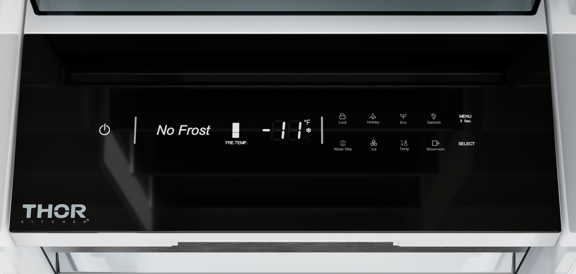 Thor Kitchen 18-inch Built-in Freezer Column, Panel Ready - XRF18CFZ-SS