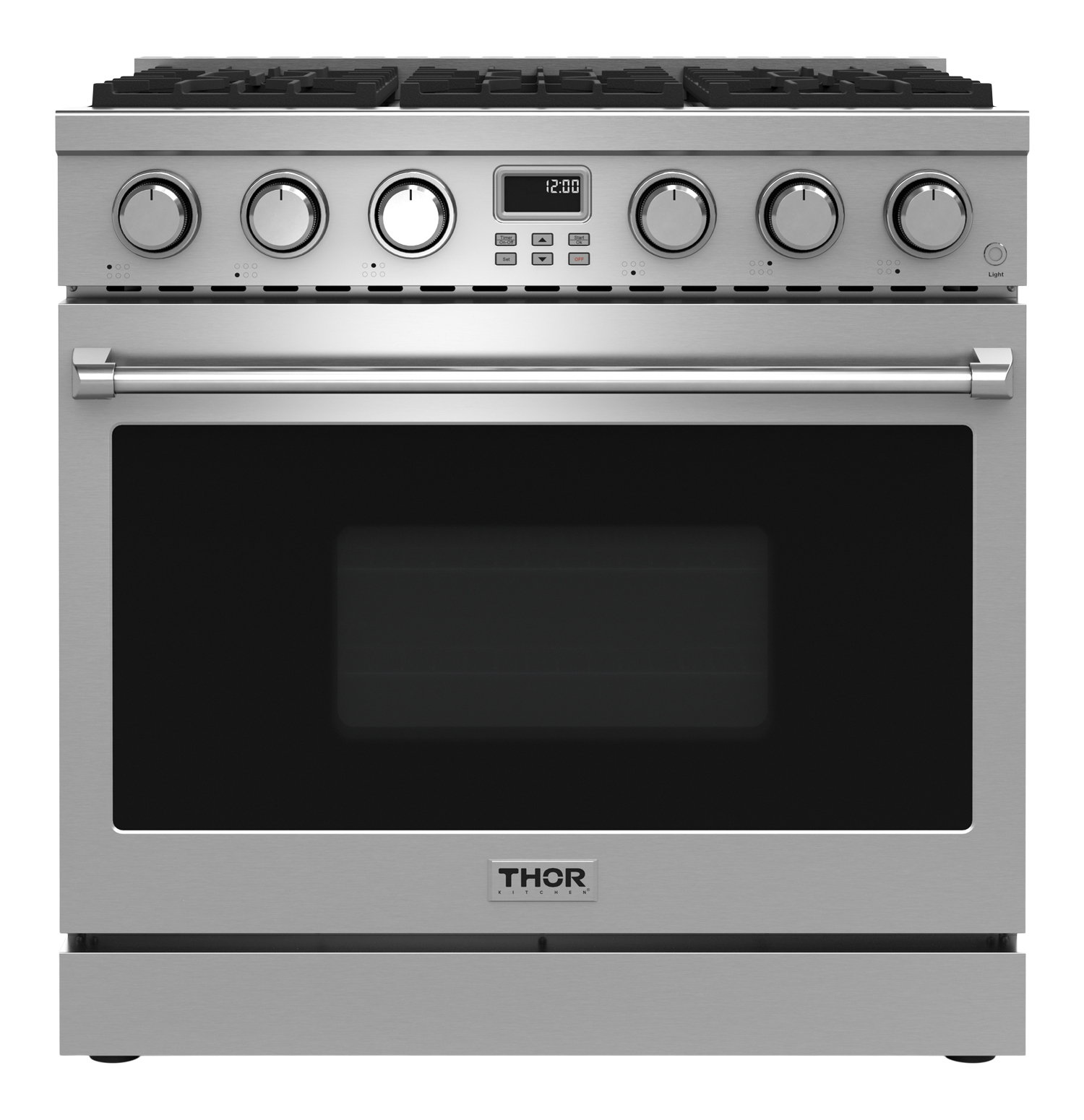 Thor Kitchen 36-Inch Gas Range - Contemporary Professional - ARG36