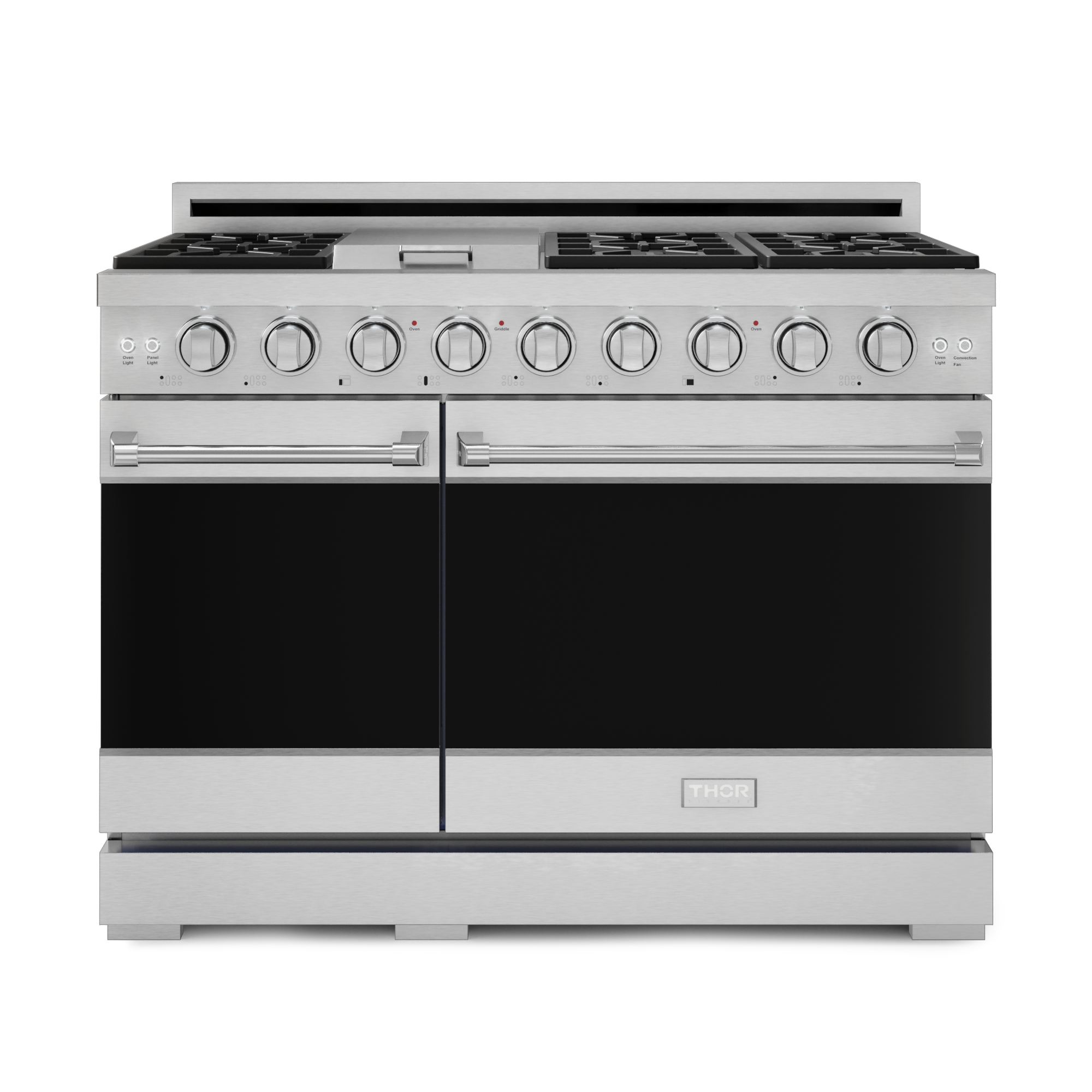 48 Inch Professional Gas Range with Pro-Style Knobs in Stainless Steel | Gordon Ramsay Series