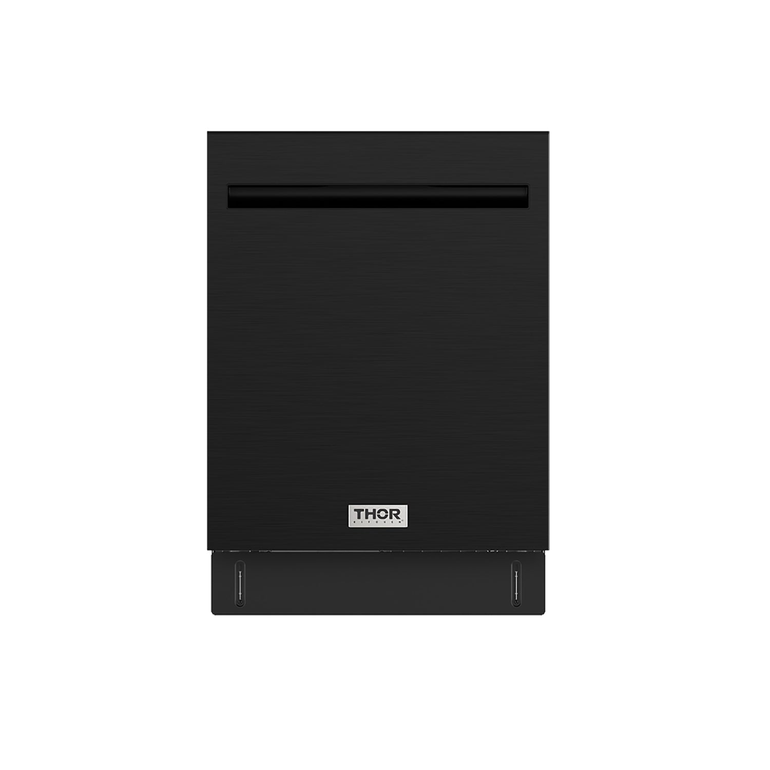 THOR KITCHEN 24 Inch Built-In Top Control Dishwasher with Pocket Handle – Black - Model TDW24PTB