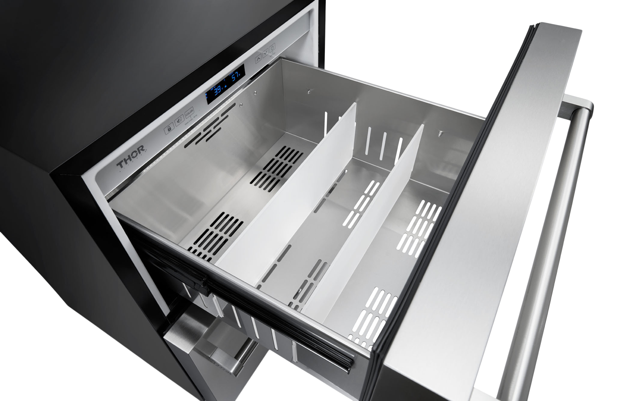 24 Inch Indoor Outdoor Refrigerator Drawer – Model TRF24U