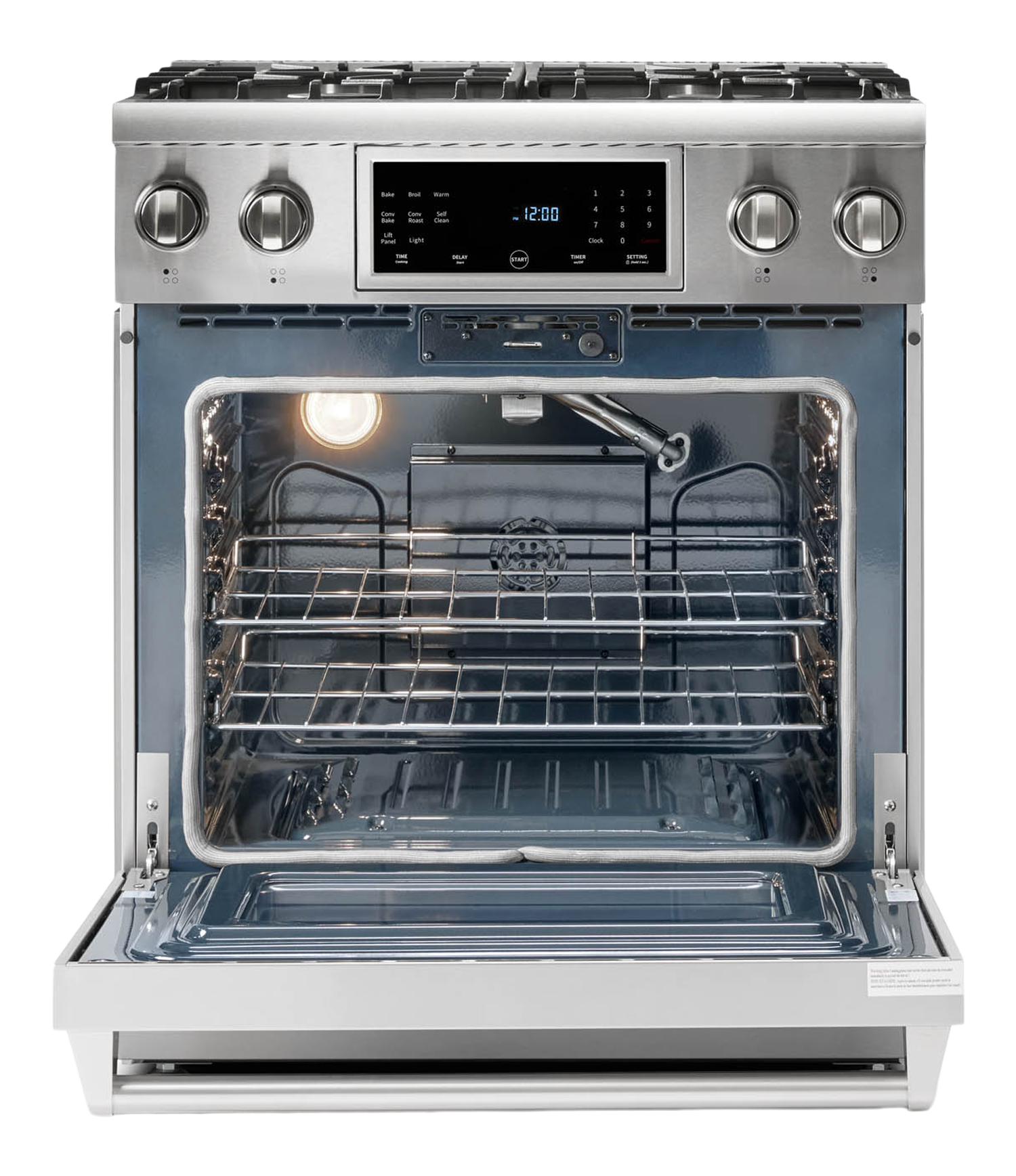 THOR Kitchen 30-Inch Tilt Panel Gas Range - Professional - Model TRG3001