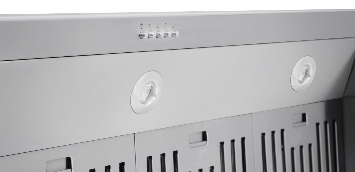 48 Inch Professional Range Hood, 11 Inches Tall in Stainless Steel (duct cover sold separately) - Model TRH4806