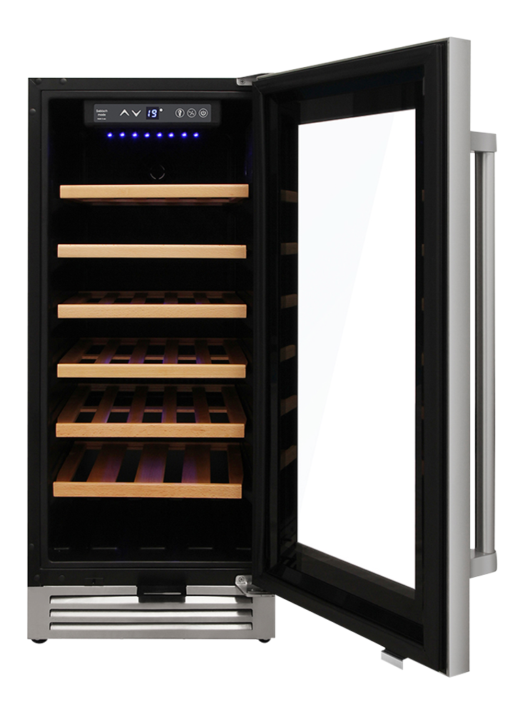 Thor Kitchen 15-Inch Single Zone Wine Cooler, 33 Wine Bottle Capacity - Model TWC1501