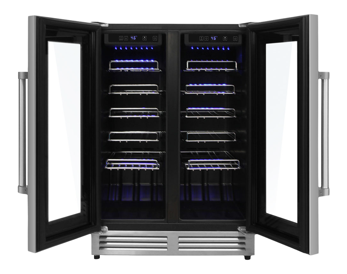 Thor Kitchen 42 Bottle Dual Zone Built-in Wine Cooler - Model TWC2402