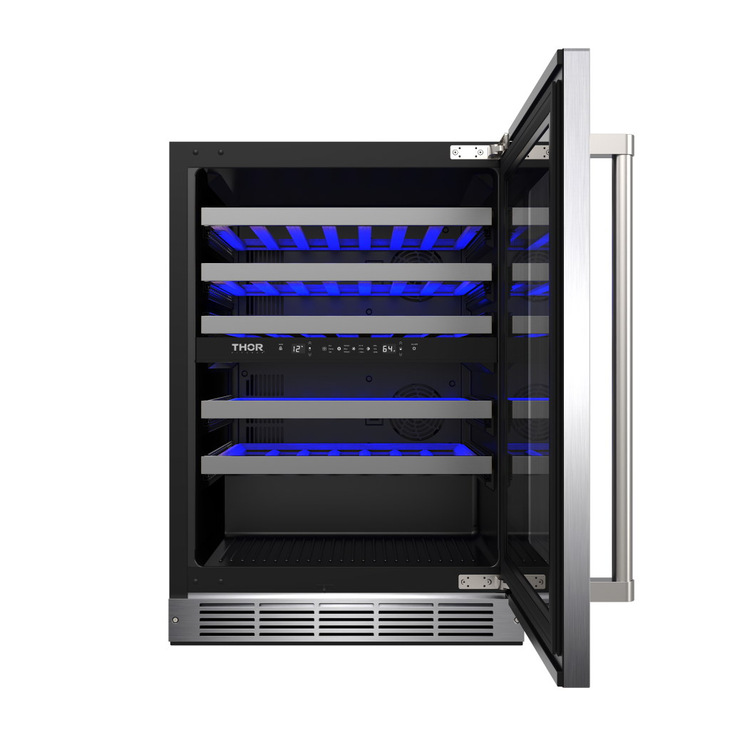 Thor Kitchen 24-Inch Undercounter Dual Zone Wine Cooler – Model TWC24UD
