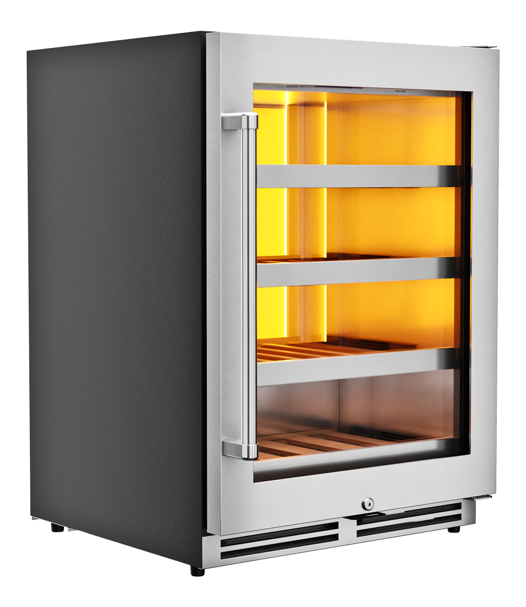 Thor Kitchen 24-Inch Single Zone Wine Cooler, 45 Wine Bottle Capacity – Model TWC24UL
