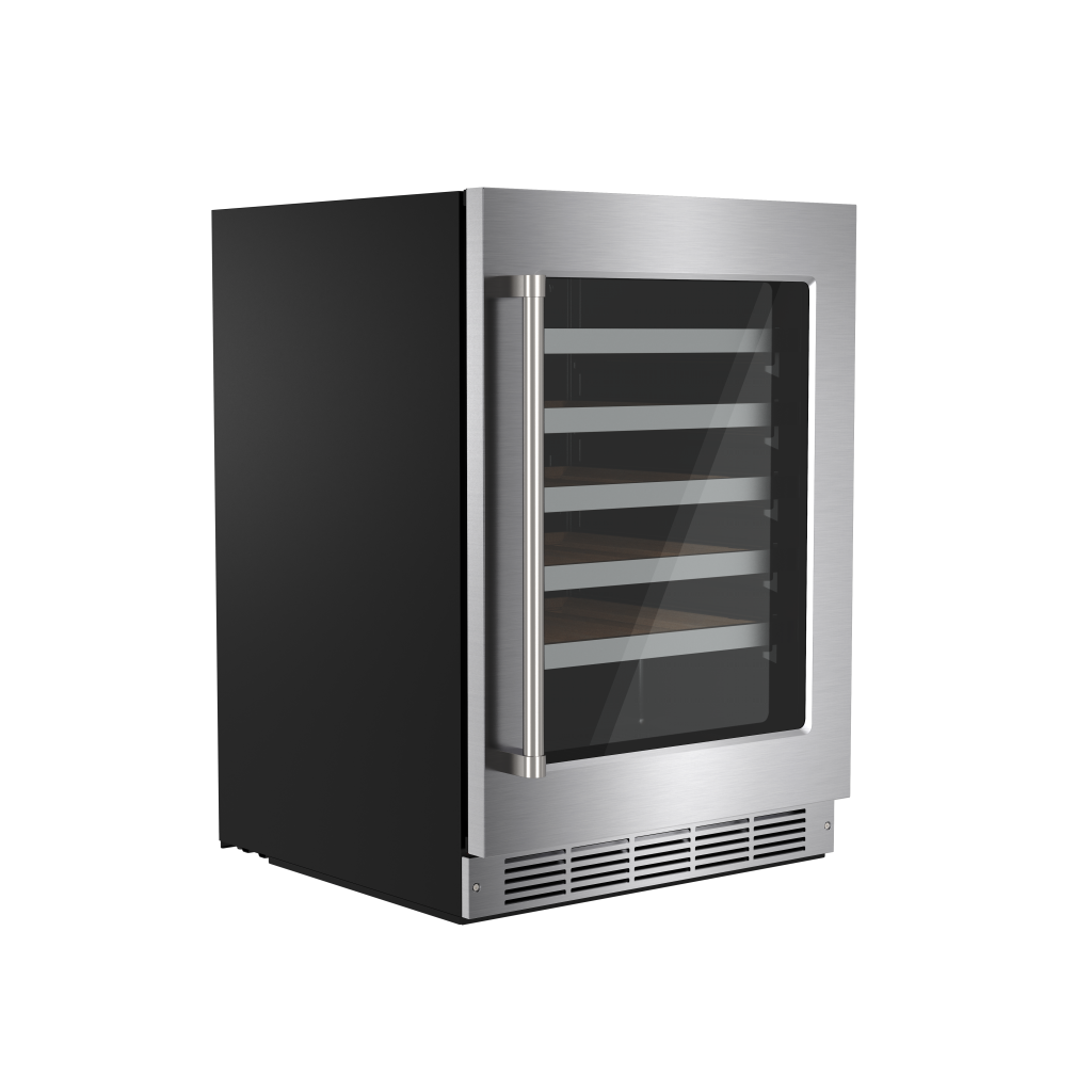 Thor Kitchen 24-Inch Single Zone Wine Cooler, 46 Wine Bottle Capacity – Model TWC24US