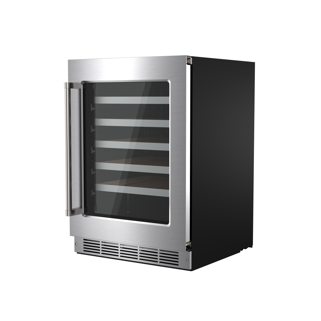 Thor Kitchen 24-Inch Single Zone Wine Cooler, 46 Wine Bottle Capacity – Model TWC24US