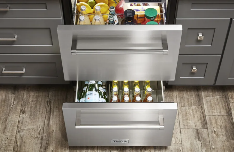 The Award-winning 2-Drawer Undercounter Refrigerator