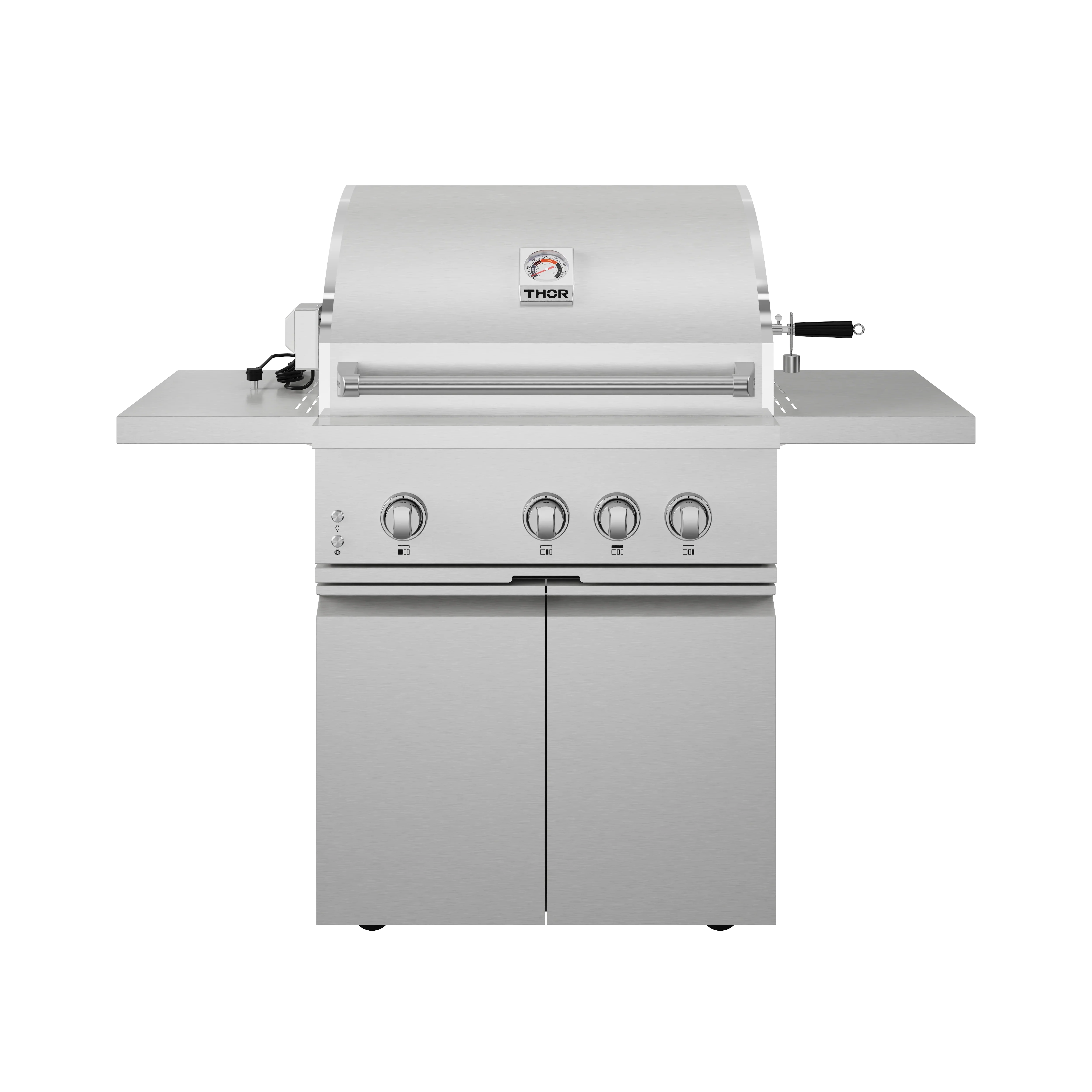 This Outdoor Grill Cabinet Offers Spacious Storage