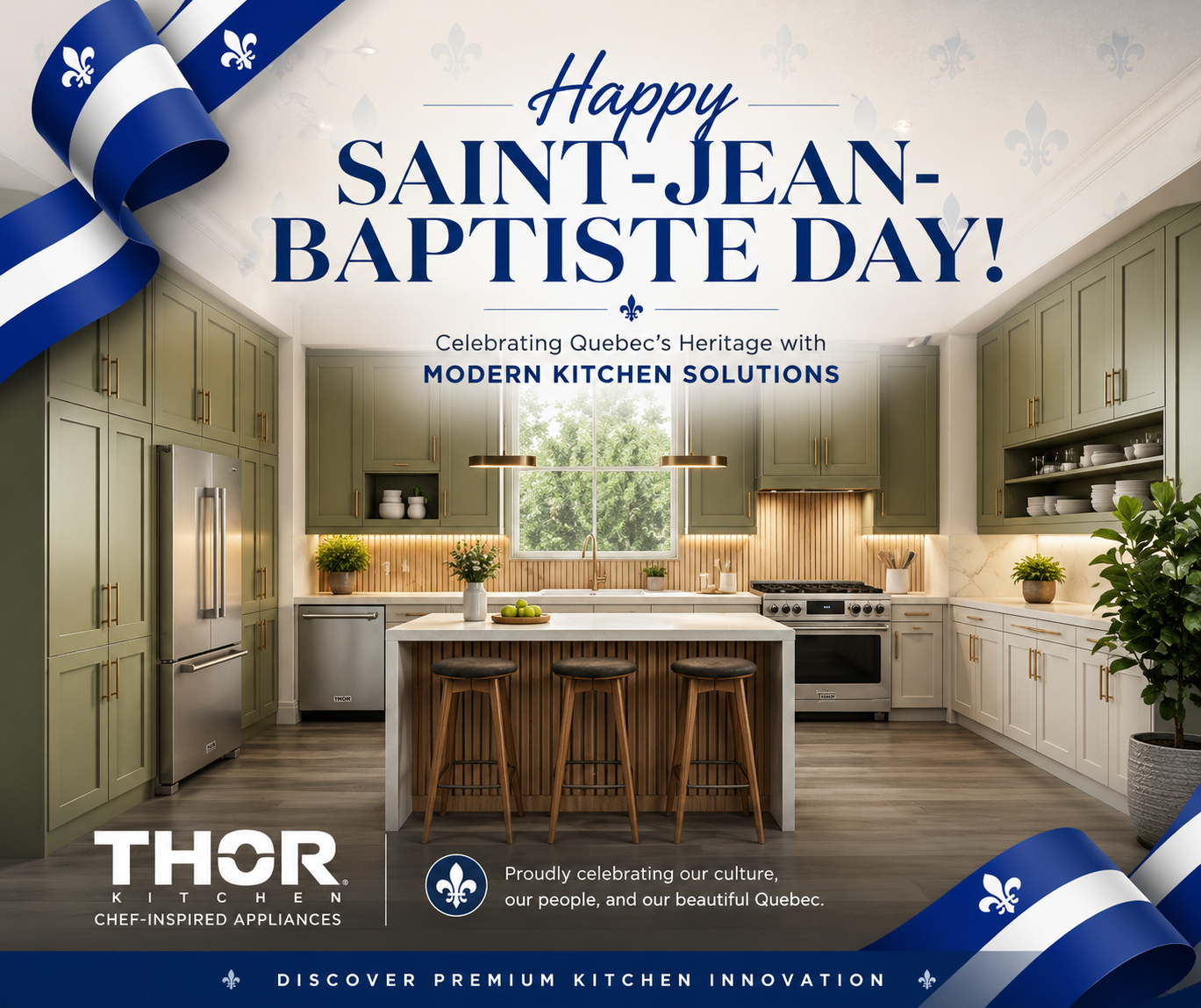 Celebrating Saint-Jean-Baptiste Day with Traditional Quebec Foods and Modern Kitchen Solutions