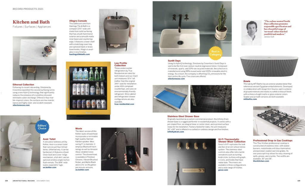 THOR Kitchen Wins 2021 Architectural Record's Record Products of the Year Award