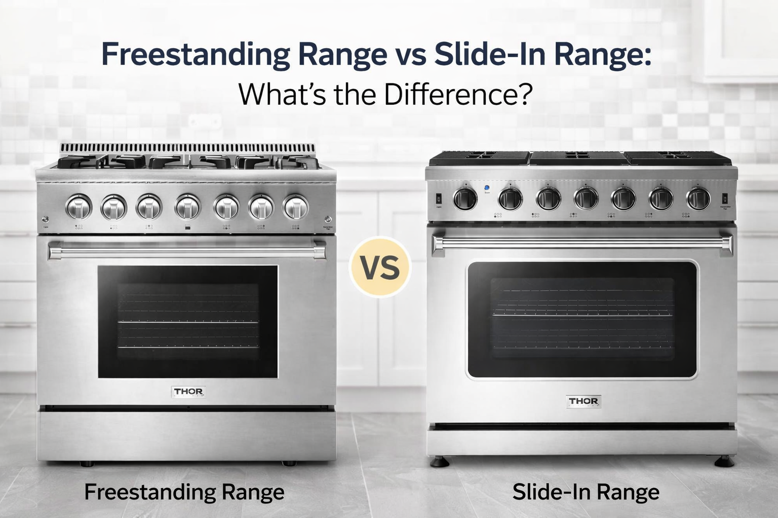 Slide In vs Freestanding Range: Which Should You Get?