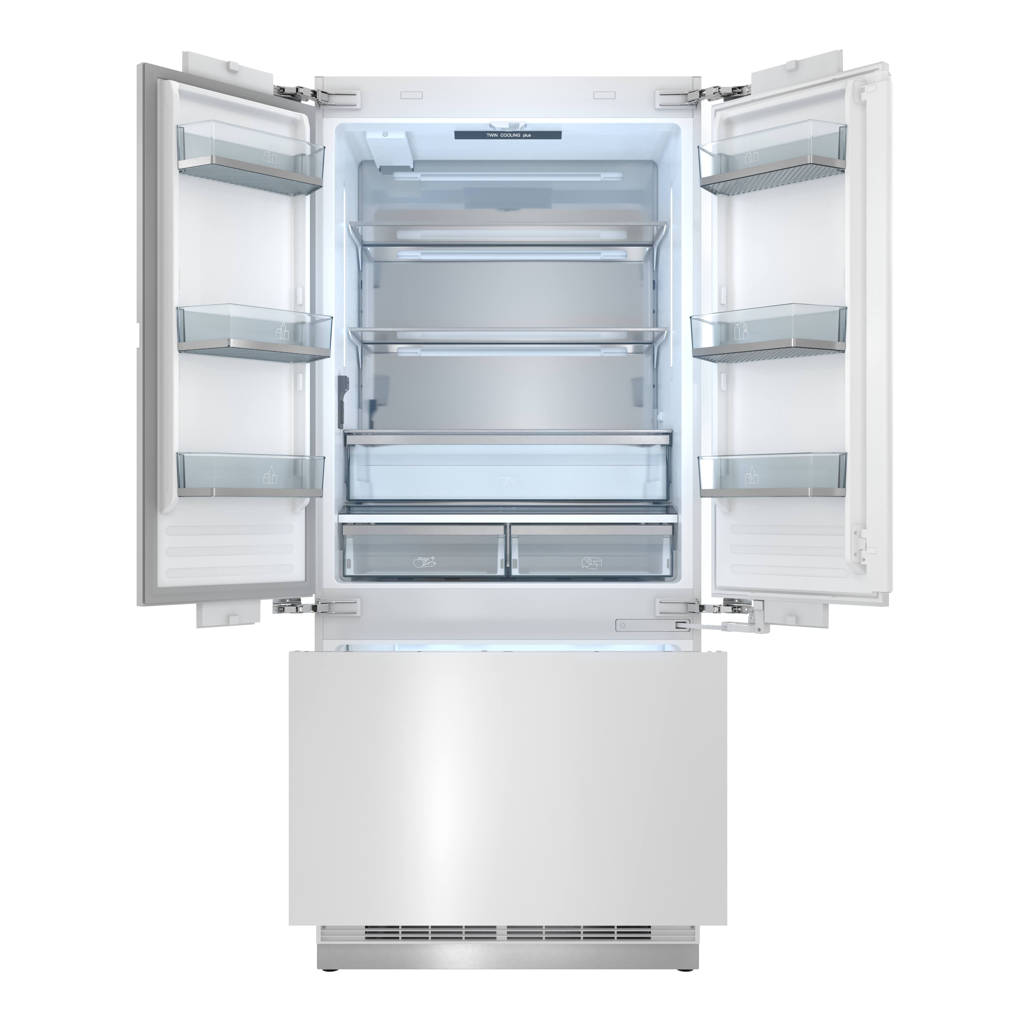 Thor Kitchen 36-inch French Door Built-in Refrigerator, Panel Ready – XRF3619BFP
