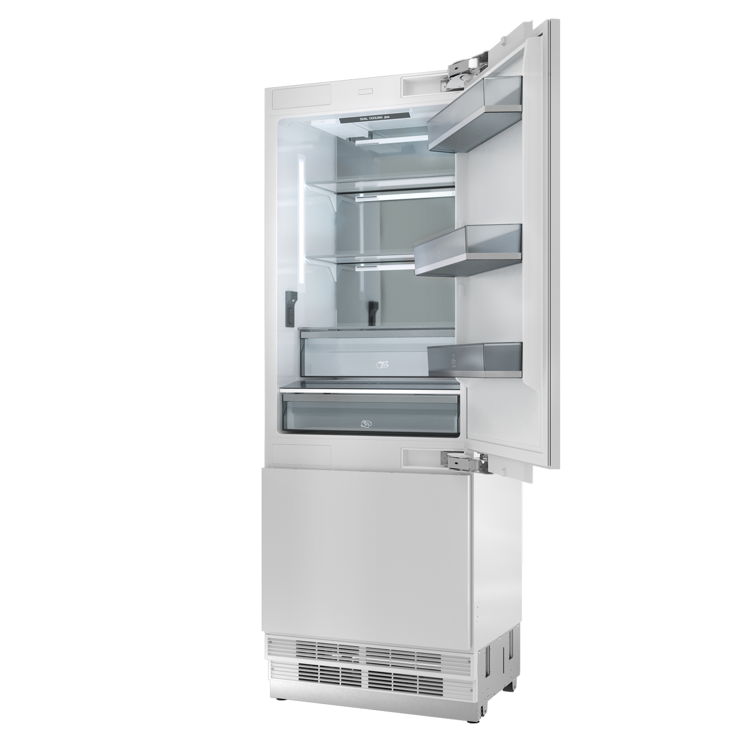 Thor Kitchen 30-inch Built-In Panel-Ready Bottom Mount Refrigerator – XRF3016BBP