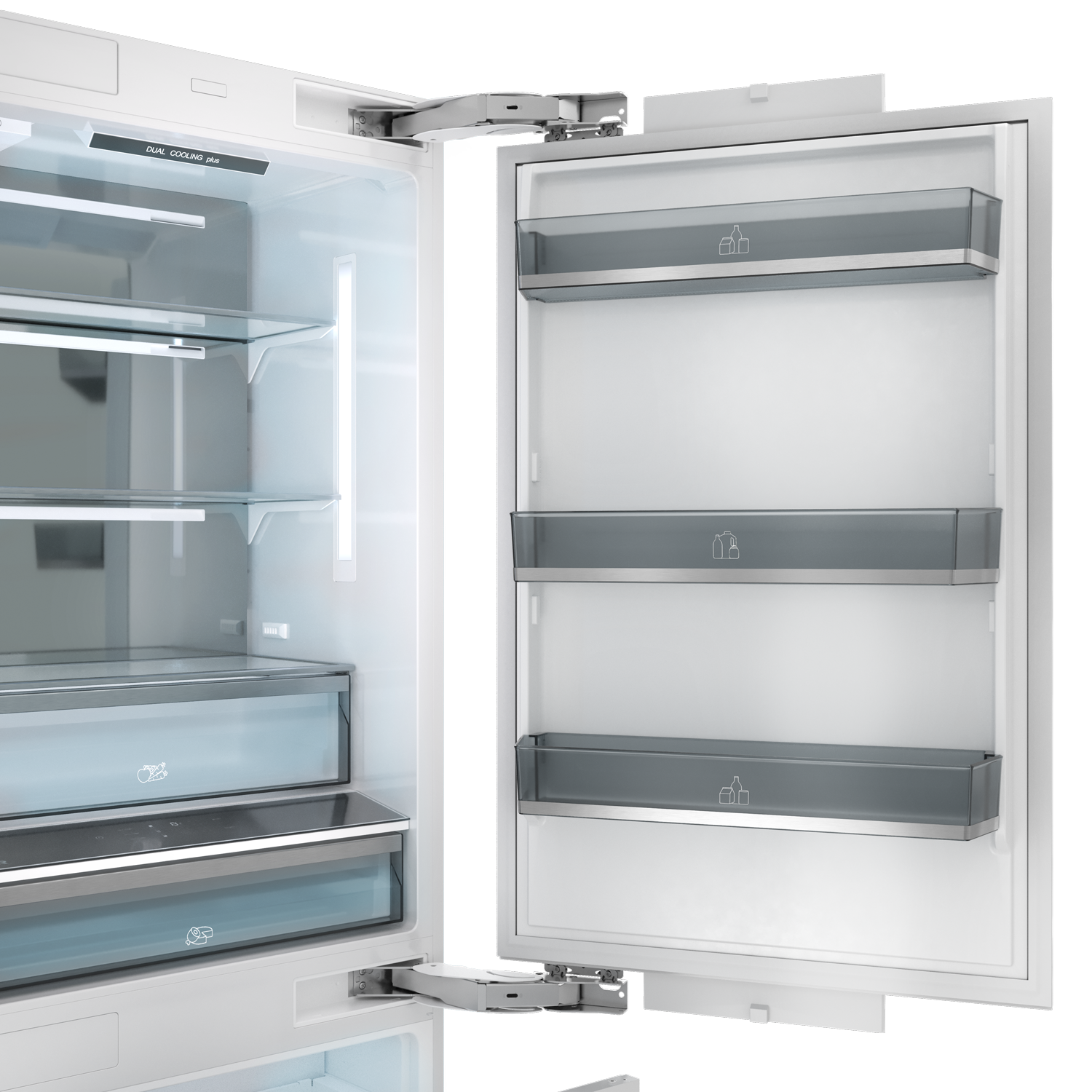 Thor Kitchen 30-inch Built-In Panel-Ready Bottom Mount Refrigerator – XRF3016BBP