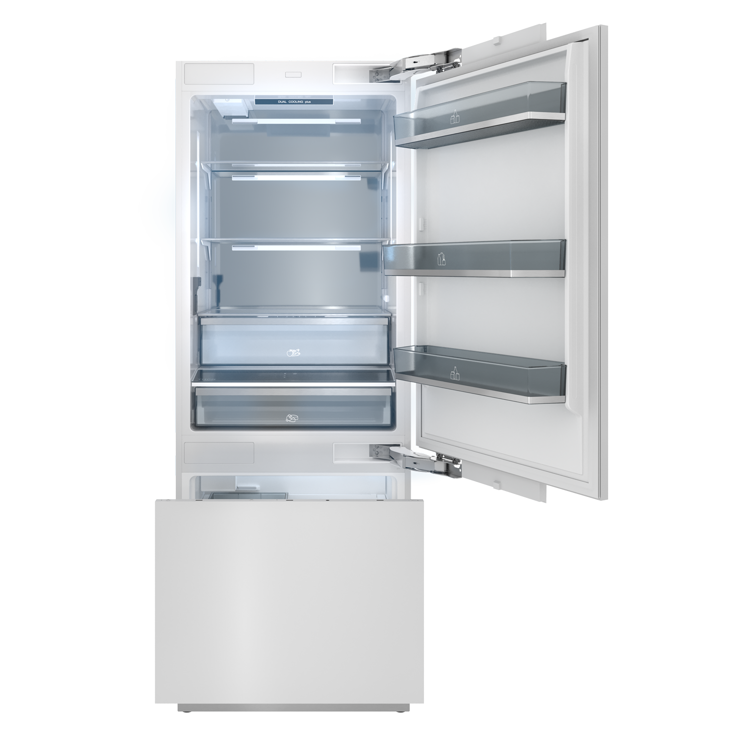 Thor Kitchen 30-inch Built-In Panel-Ready Bottom Mount Refrigerator – XRF3016BBP