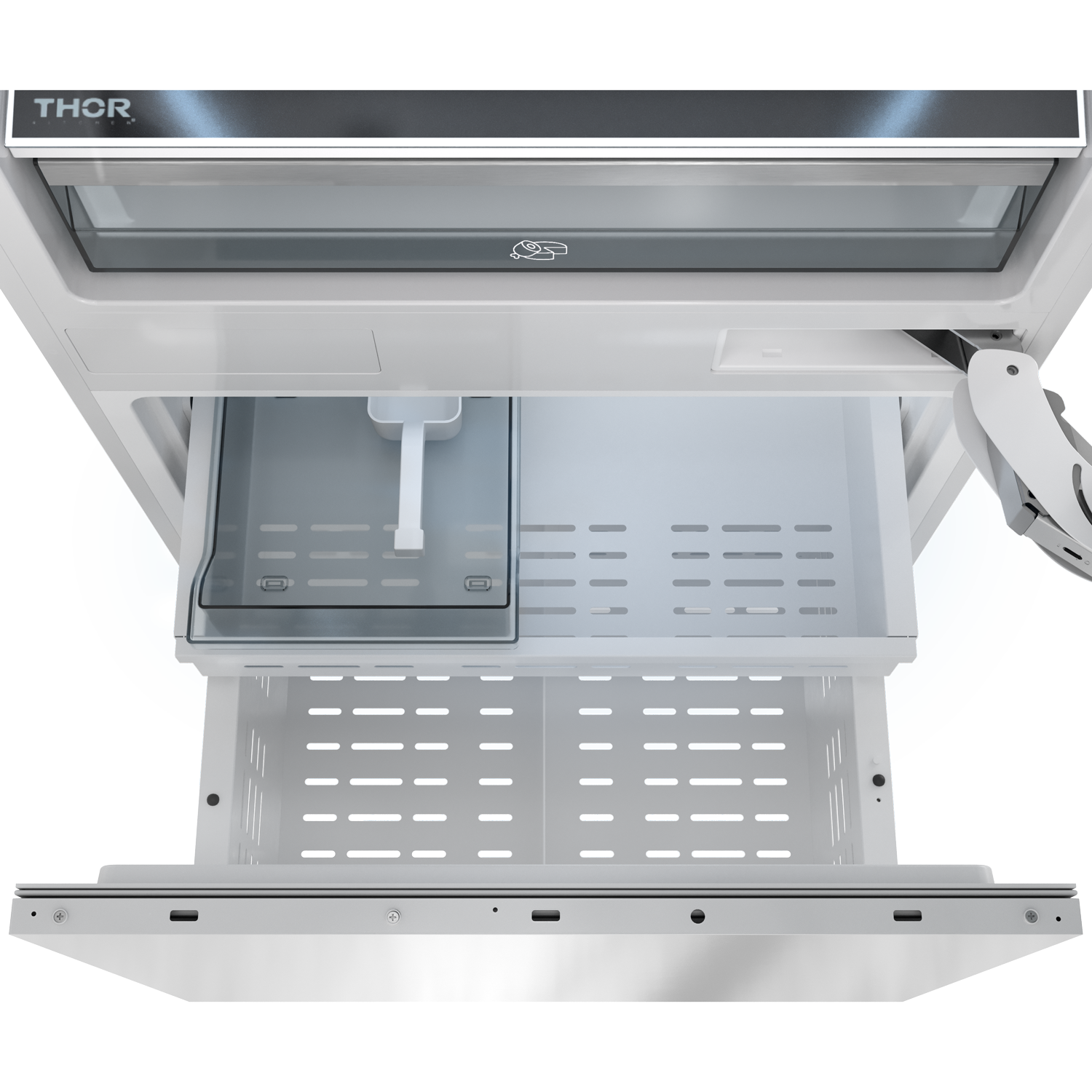 Thor Kitchen 30-inch Built-In Panel-Ready Bottom Mount Refrigerator – XRF3016BBP