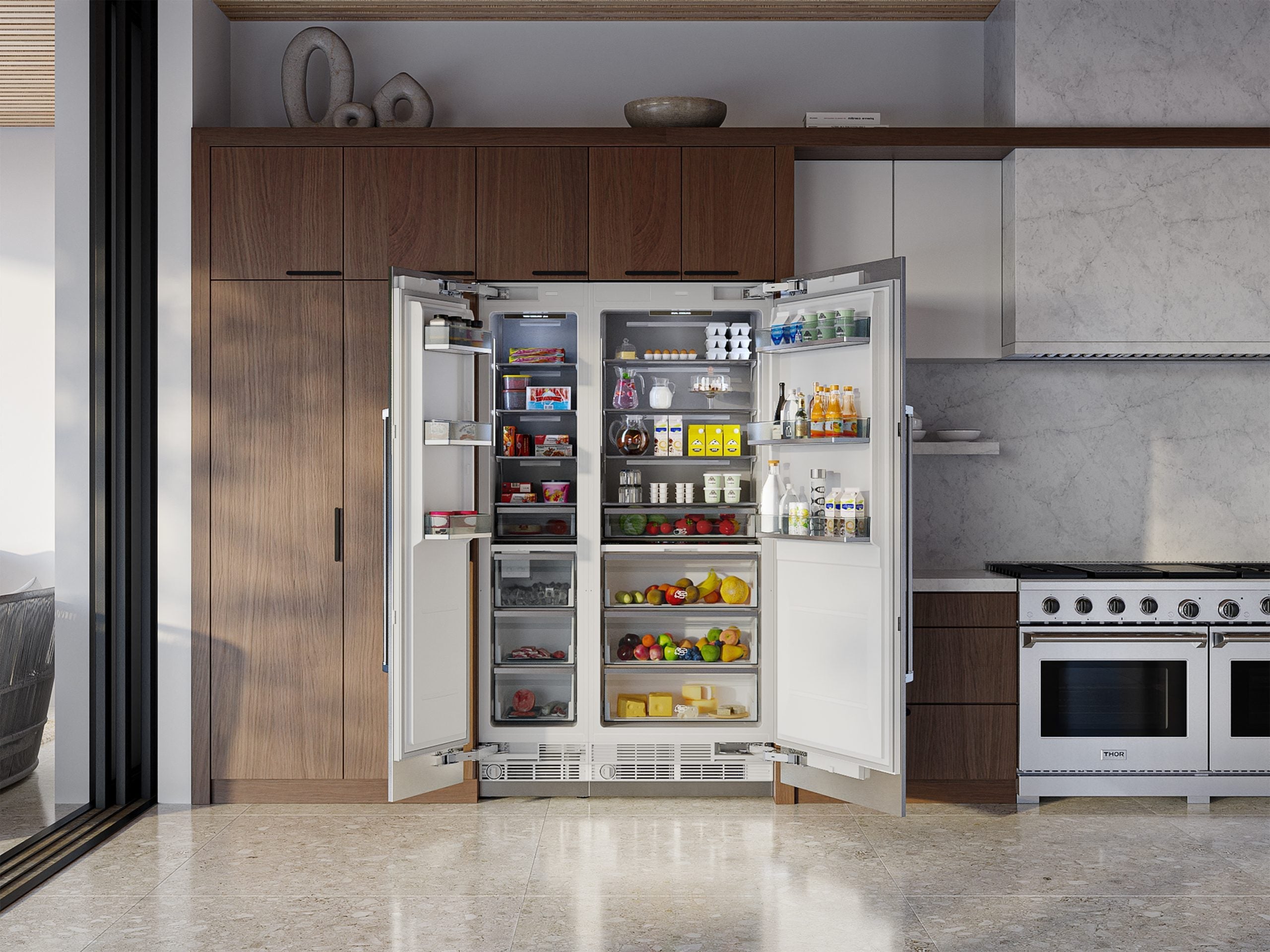 Buy 18 Inch Custom Panel Ready, Built-In Freezer Column (XRF18CFZ