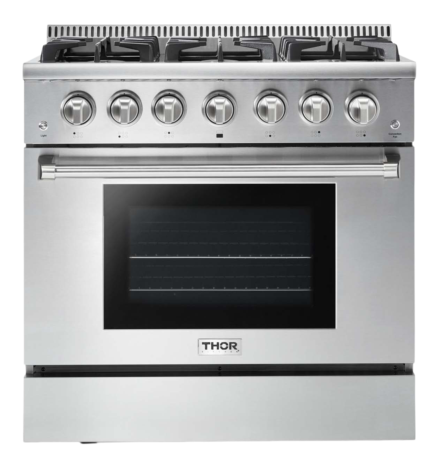 THOR Kitchen 36-Inch Professional Gas Range - HRG3618U