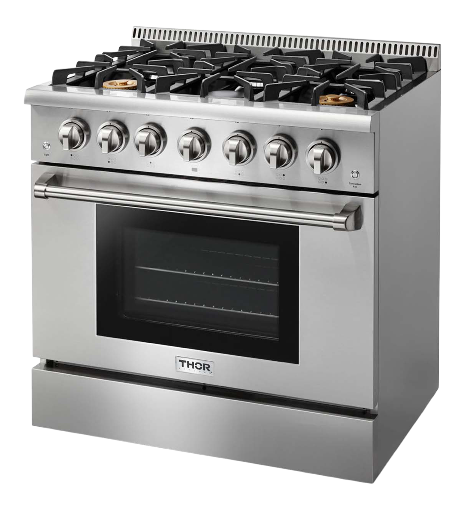 THOR Kitchen 36-Inch Professional Gas Range - HRG3618U