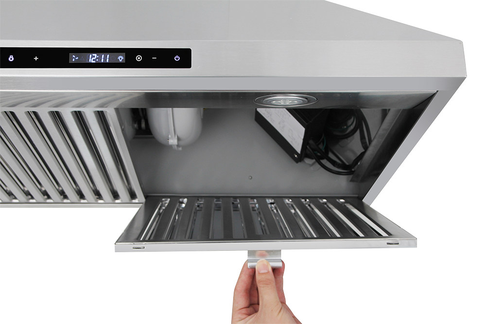 30 Inch Wall Mount Range Hood in Stainless Steel - Model HRH3007