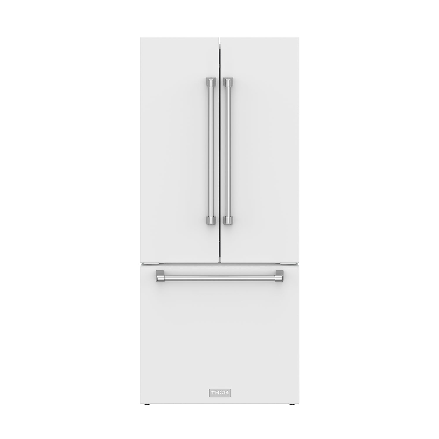 30 Inch Collection French Door Counter Depth Refrigerator with Ice Maker – White | Gordon Ramsay Series