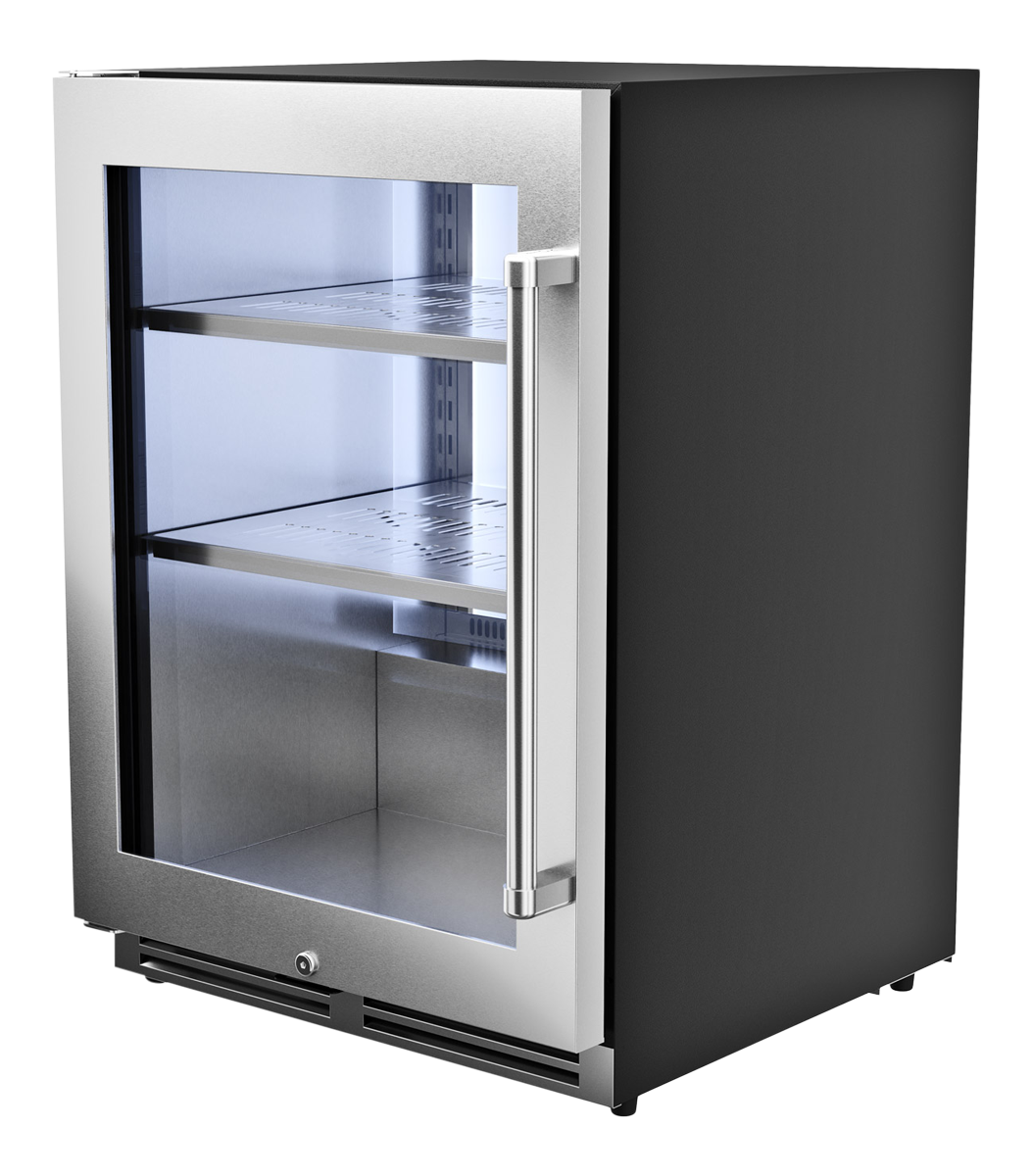 Thor Kitchen 24-Inch Professional Undercounter Beverage Cooler - Model TBR24U-LH