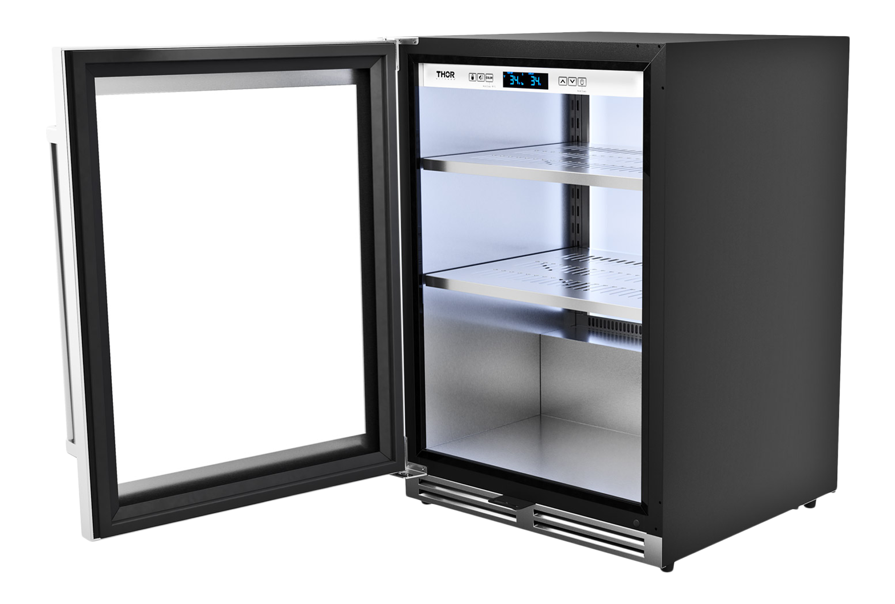 Thor Kitchen 24-Inch Professional Undercounter Beverage Cooler - Model TBR24U-LH