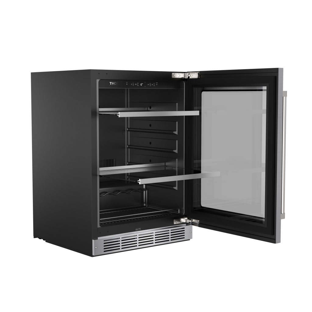 Thor Kitchen 24 Inch Professional Indoor Undercounter Beverage Cooler – Model TBR24US