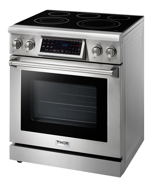 Thor Kitchen 30-Inch Tilt Panel Professional Electric Range – Model TRE3001