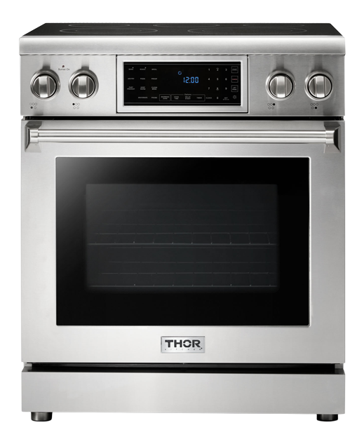THOR Kitchen 30-Inch Tilt Panel Electric Range - Professional - TRE3001