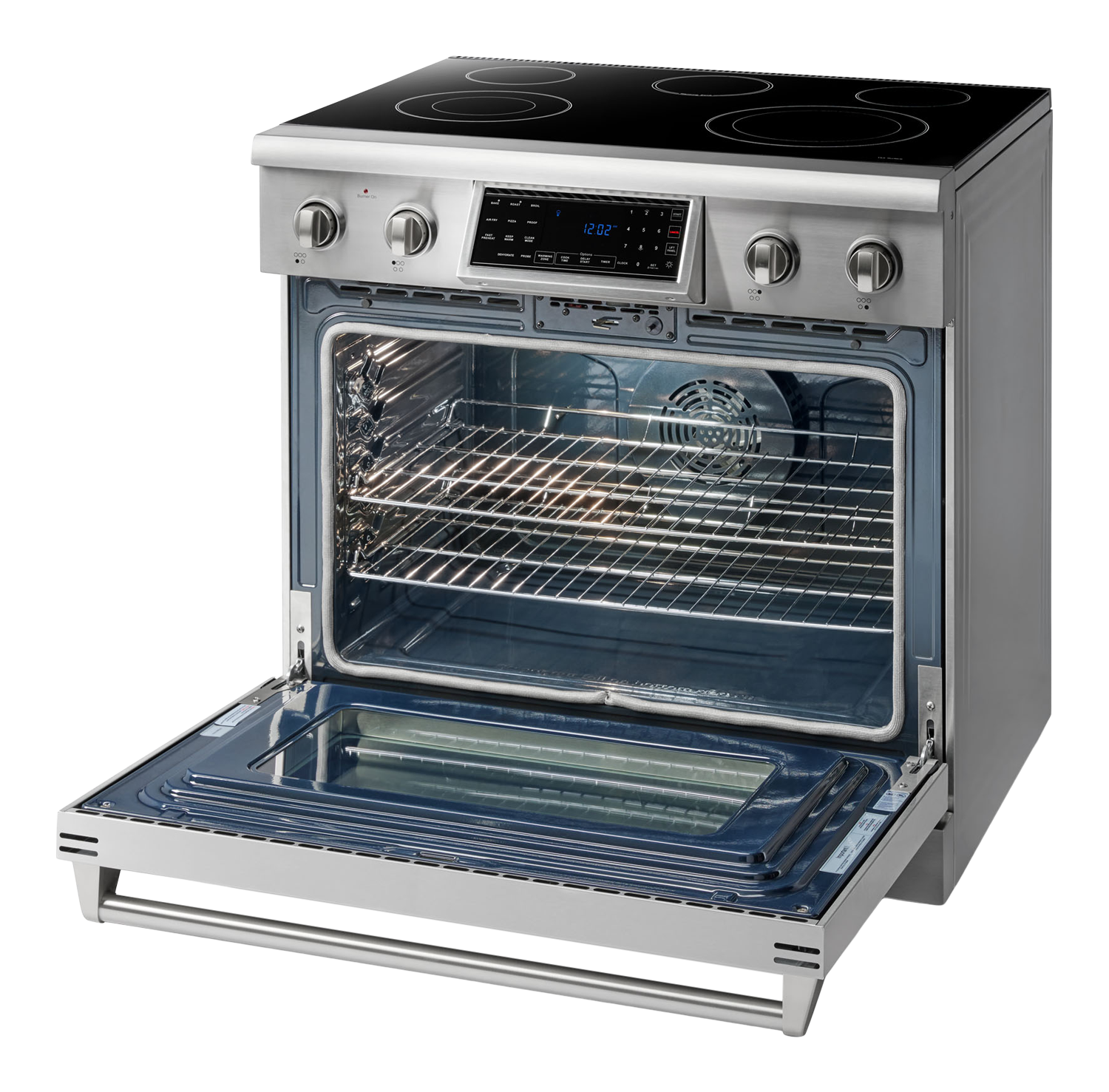 THOR Kitchen 36-Inch Tilt Panel Electric Range - Professional - TRE3601