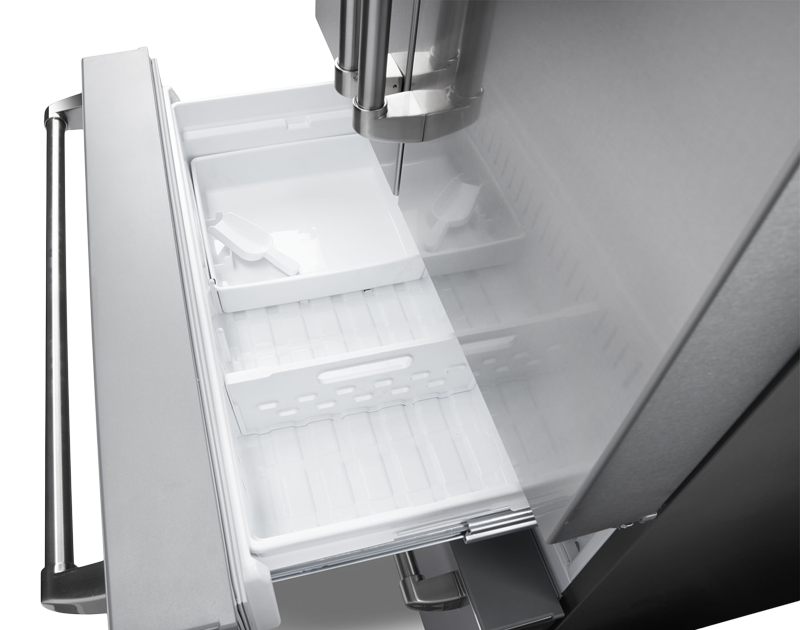 Thor Kitchen 36 Inch Professional French Door Refrigerator with Freezer Drawers - Model TRF3602