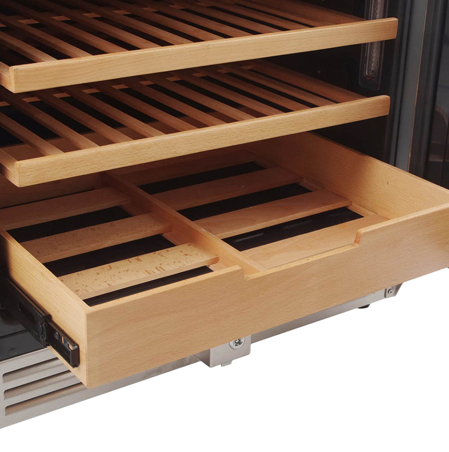 24 Inch Dual Zone Wine Cooler, 162 Wine Bottle Capacity - Model TWC2403DI