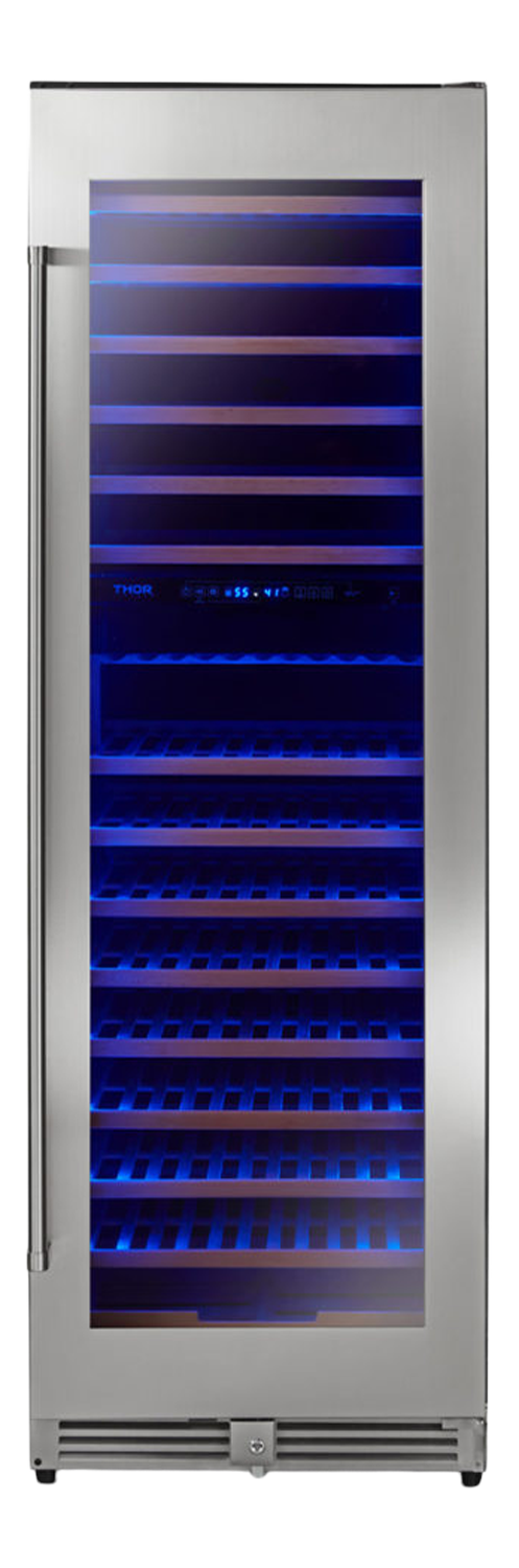 24 Inch Dual Zone Wine Cooler, 162 Wine Bottle Capacity - Model TWC2403DI