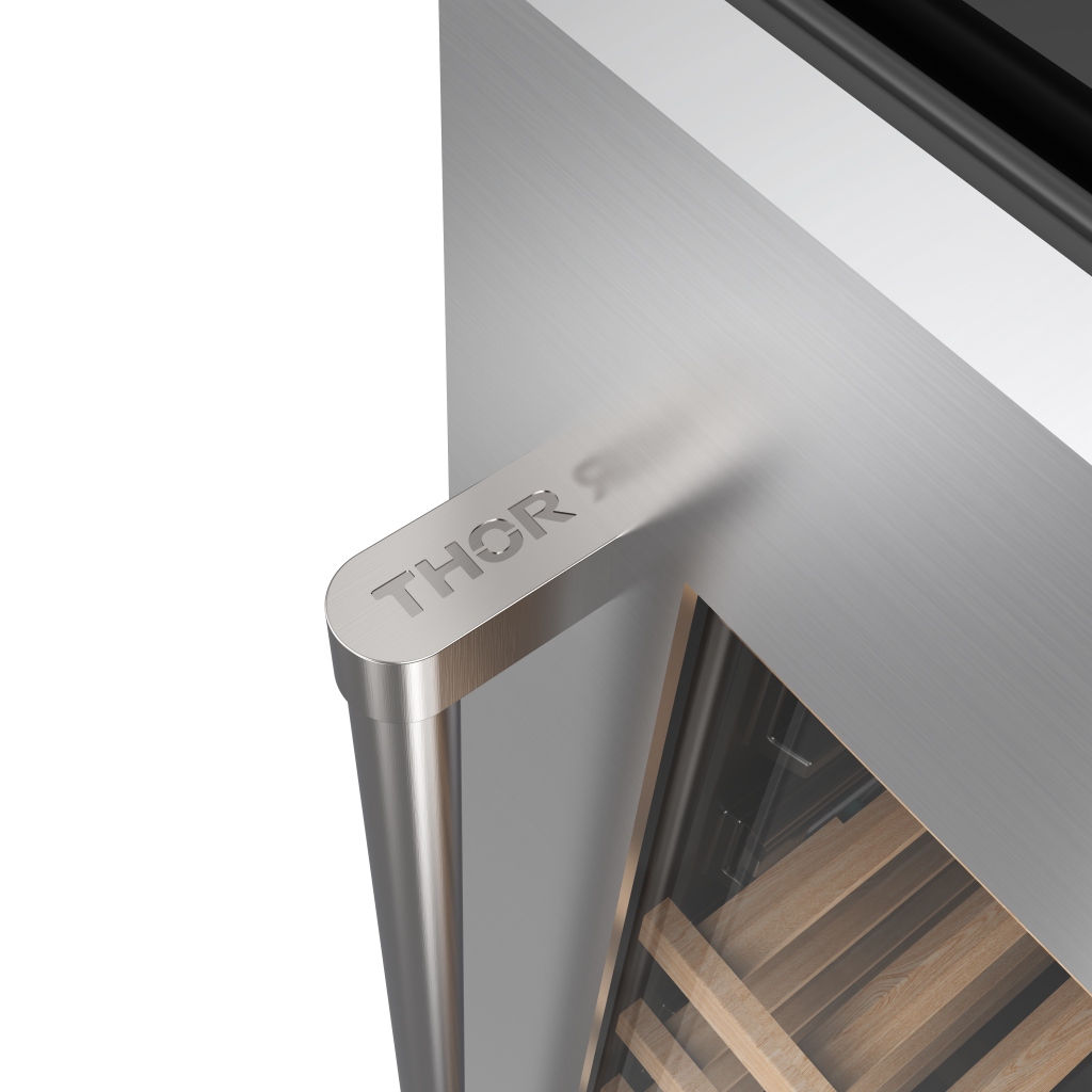 Thor Kitchen 24-Inch Freestanding Dual Zone Wine Cellar – Model TWC2470D