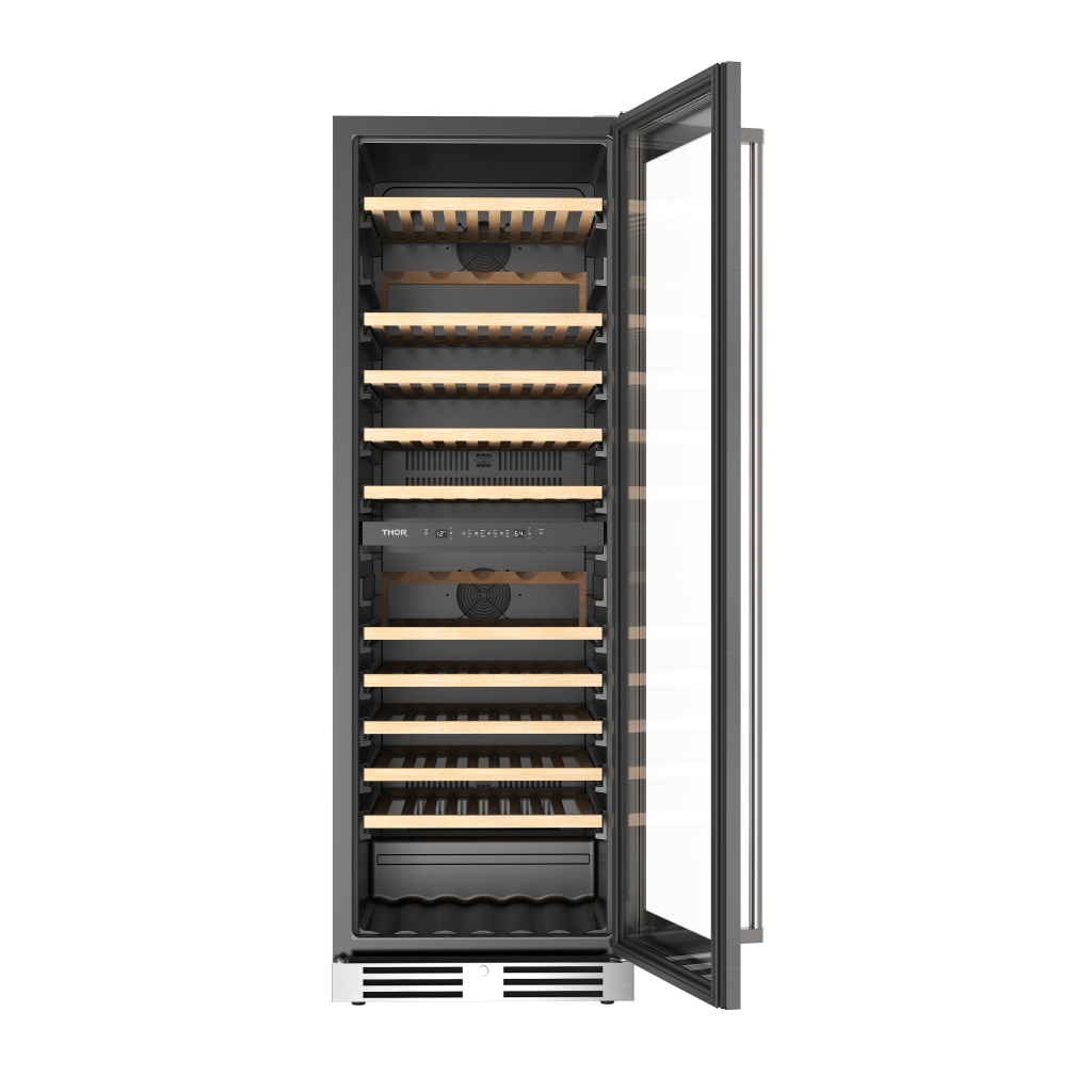 Thor Kitchen 24-Inch Freestanding Dual Zone Wine Cellar – Model TWC2470D