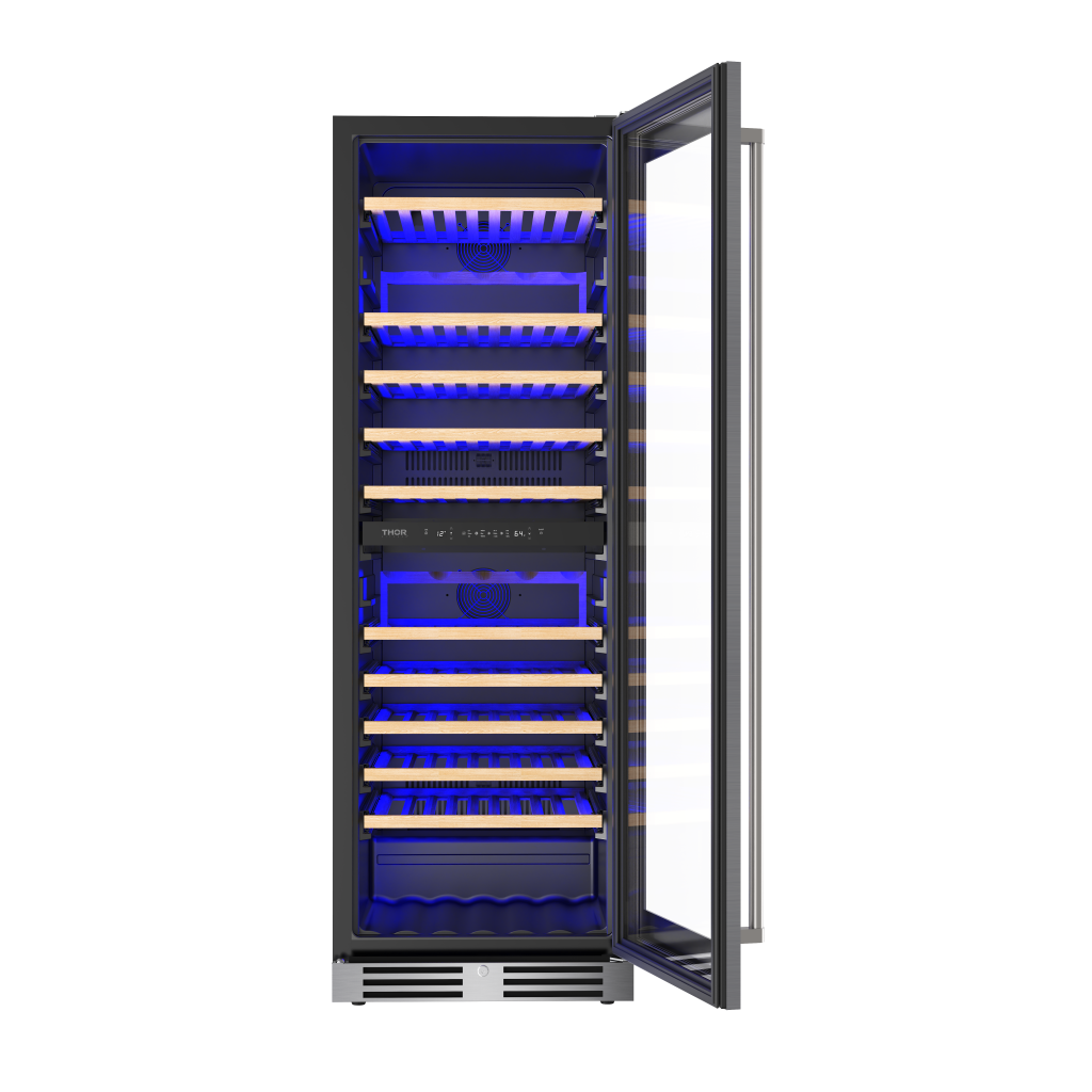 Thor Kitchen 24-Inch Freestanding Dual Zone Wine Cellar – Model TWC2470D