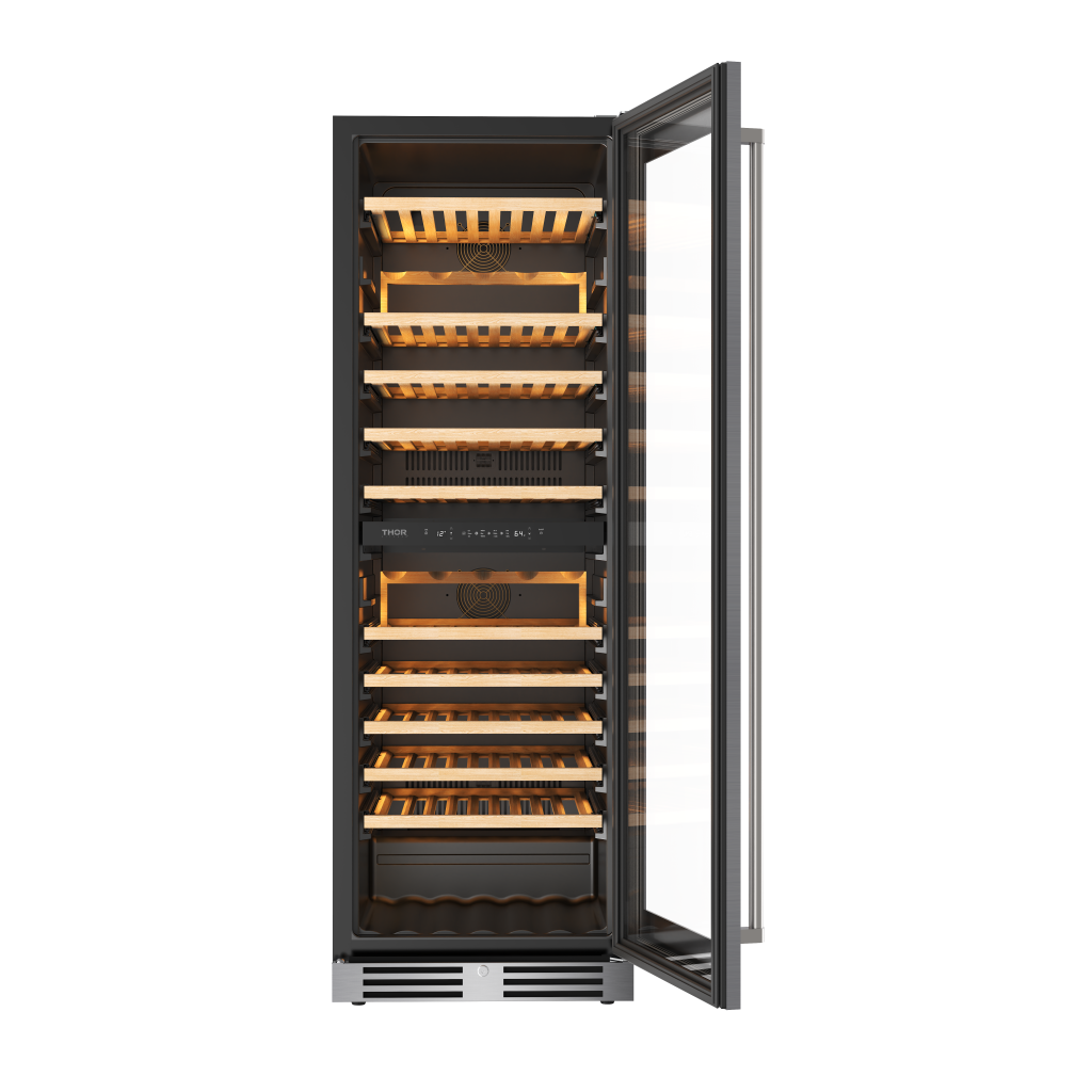 Thor Kitchen 24-Inch Freestanding Dual Zone Wine Cellar – Model TWC2470D