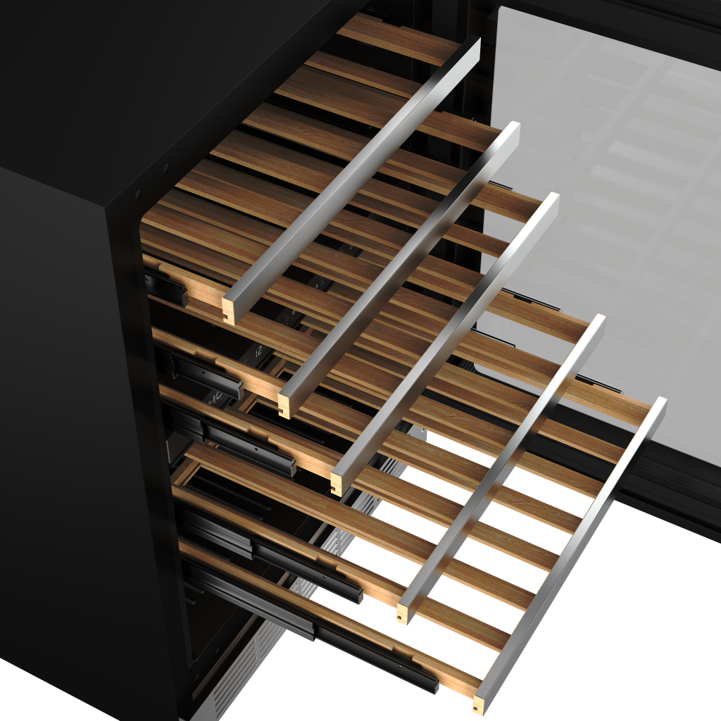 Thor Kitchen 24-Inch Undercounter Dual Zone Wine Cooler – Model TWC24UD