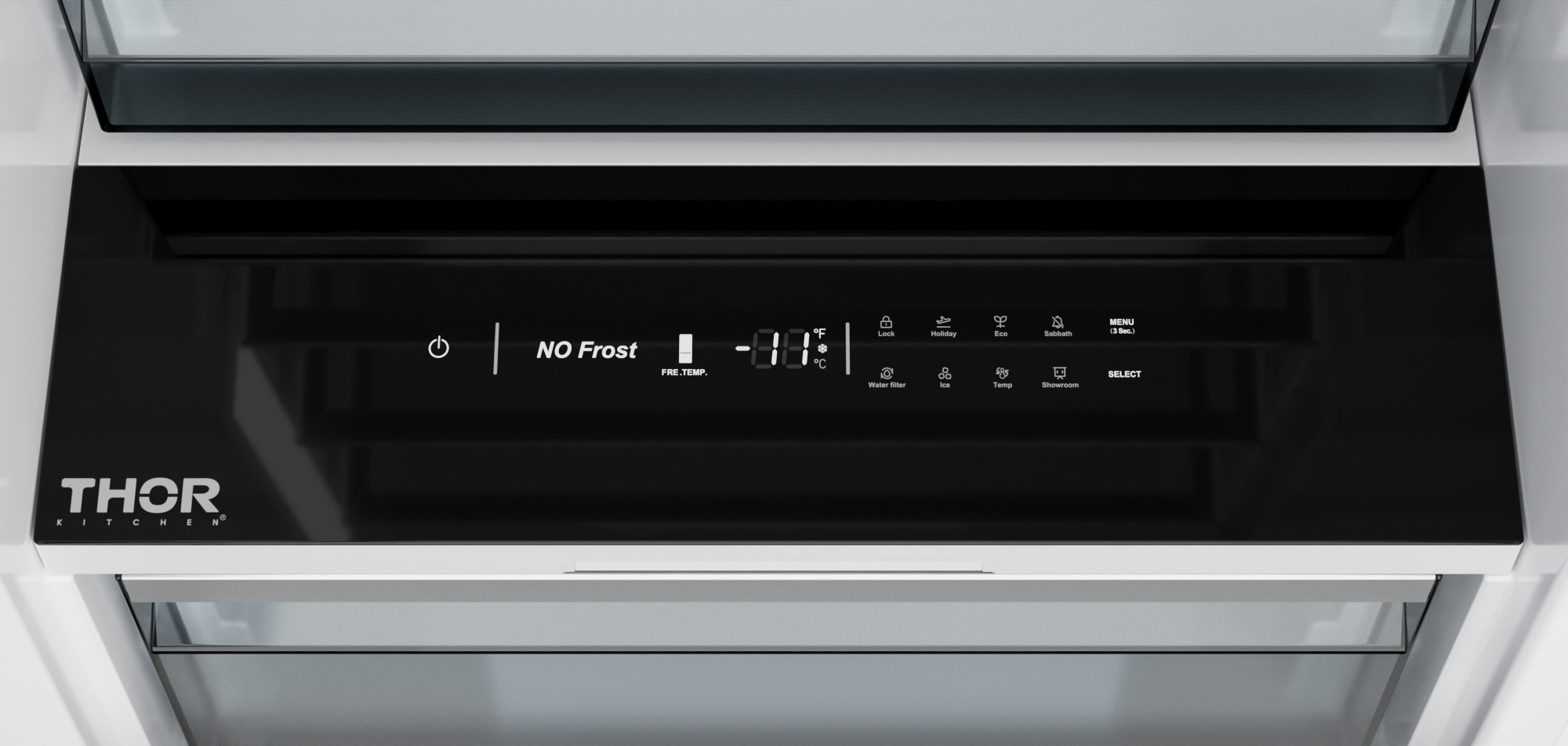 Thor Kitchen 24-inch Built-in Freezer Column, Panel Ready