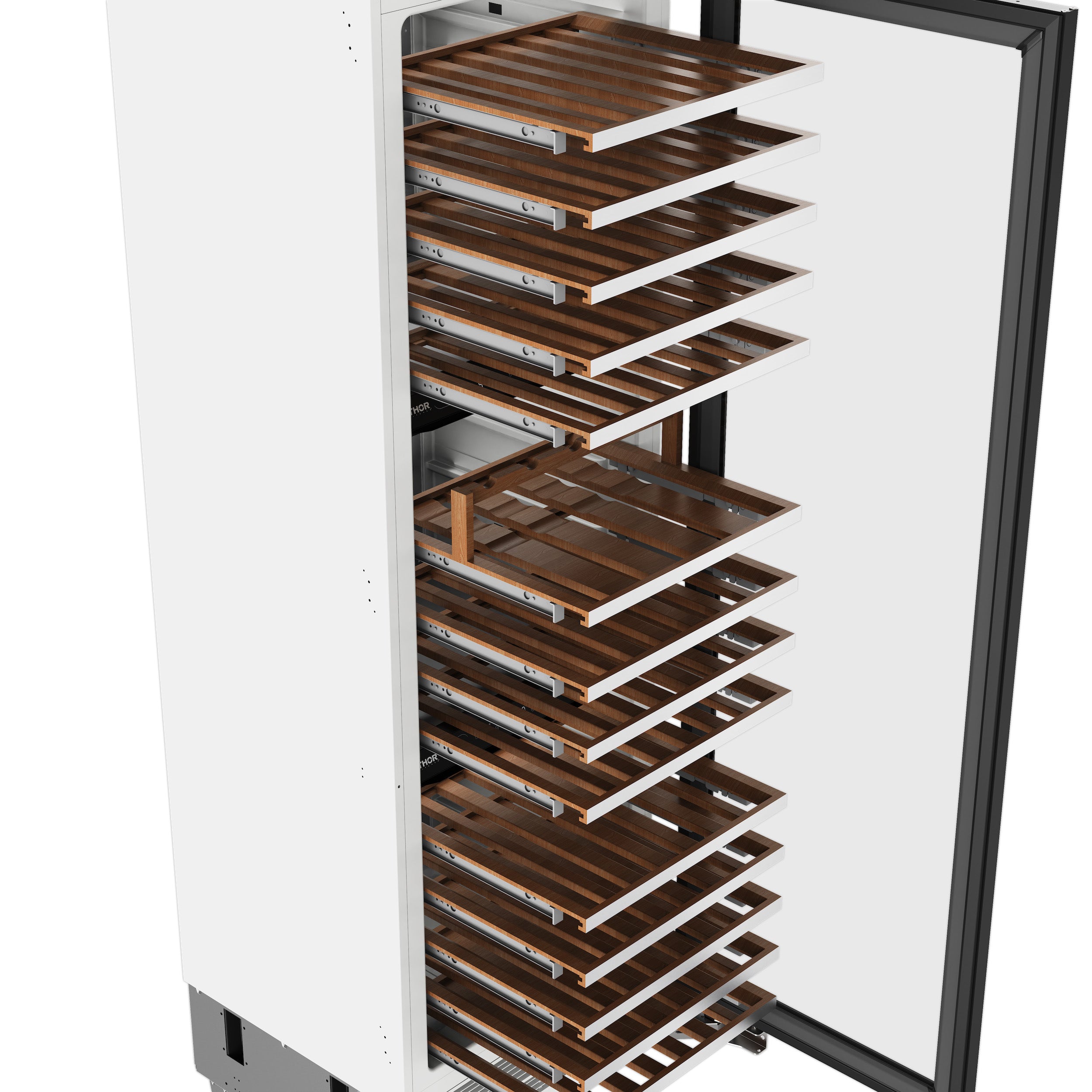 Thor Kitchen 24 Inch Built In Column Wine Cooler Panel Ready XRF24CWC